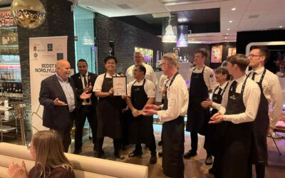 Stående applaus til Mortens Kro for sejr og imponerende kåringsmiddag